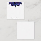 Mandala Galaxy Name Notes Notitiekaartje (Voorkant / Achterkant)