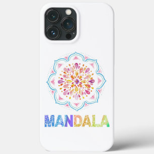 MANDALA GEKLEURDE LOTUS BLOEM iPhone 13 PRO MAX HOESJE