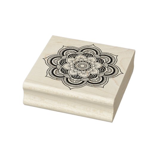 Mandala Geometric design Rubberstempel (Stempel)