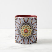 Mandala Geometric Rosette Retro Hippie Mok (Midden)