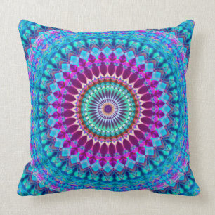 Mandala géométrique G382 de coussin