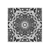 Mandala geometrisch ontwerp 	rubberstempel (Afrduk)