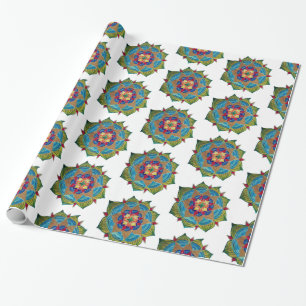 Mandala Glossy Wrapping Papier
