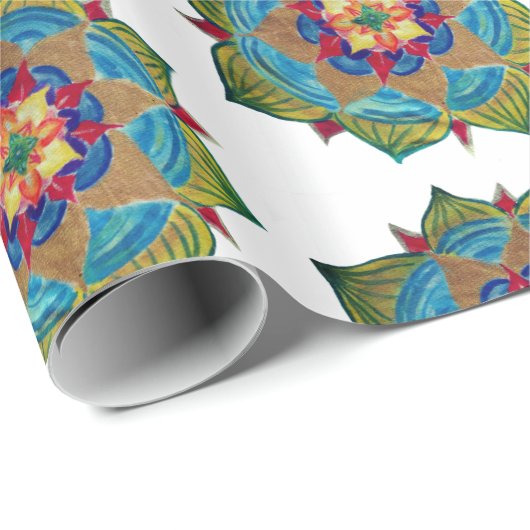 Mandala Glossy Wrapping Papier (Rol Hoek)