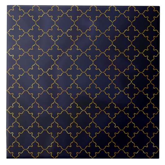 mandala,gold,barok,elegant ceramic tile tegeltje (Voorkant)