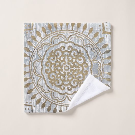 Mandala Gold Design (Gant de toilette)
