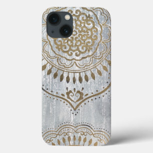 Mandala Goud Design iPhone 13 Hoesje