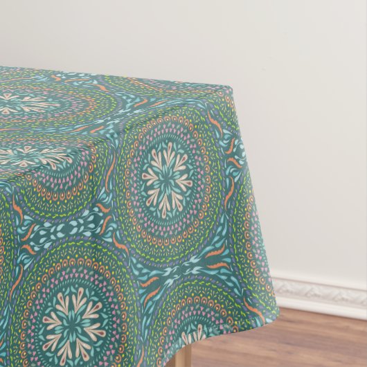 Mandala Green Tafelkleed (Voorbeeld)