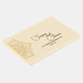 Mandala Guest Book | Luxe bruiloften Gastenboek (Hoek)