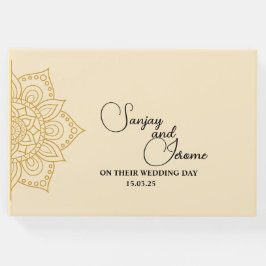 Mandala Guest Book | Luxe bruiloften Gastenboek