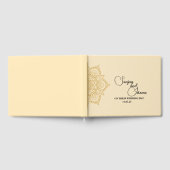 Mandala Guest Book | Luxe bruiloften Gastenboek (Volledig)