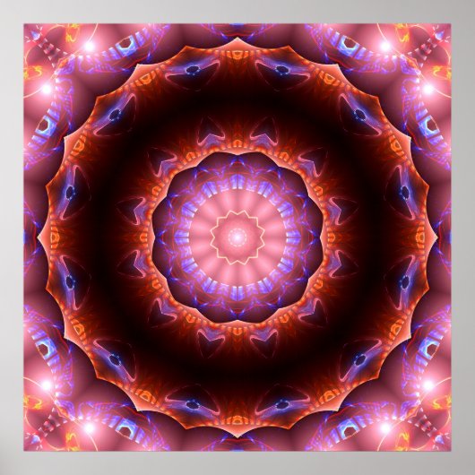 Mandala Ha'alele loa Poster (Voorkant)