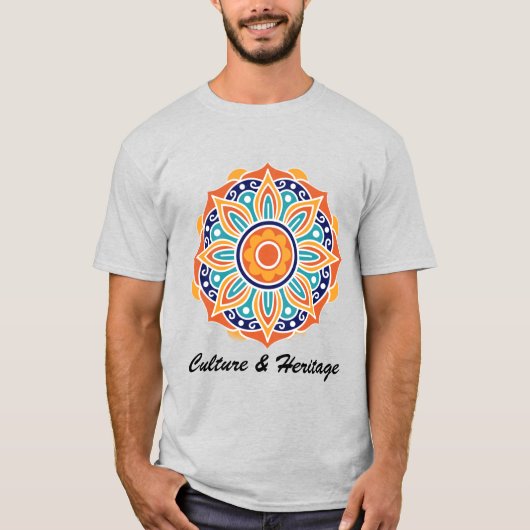 Mandala Harmony T-shirt (Voorkant)