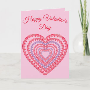 Mandala Hart Valentijnsdagkaart Feestdagen Kaart