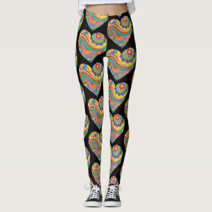 Mandala Harten Leggings