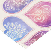 Mandala Hearts Pattern Tafelkleed (Gekanteld)