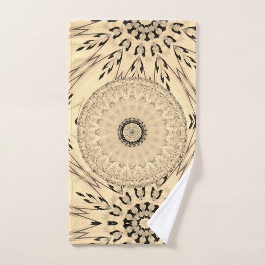 Mandala hypnotique  (Serviette à main)