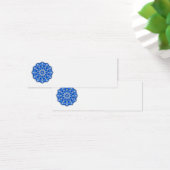 Mandala in blauw Profiel Kaart (Bureau)