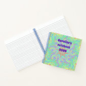 Mandala in levendig pastelkleurig notitieboek (Binnen)