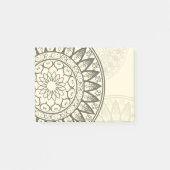 Mandala in Soft Yellow Post-it® Notes (Voorkant)