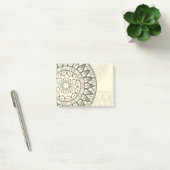 Mandala in Soft Yellow Post-it® Notes (Kantoor)