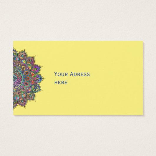 Mandala Inde Style 1 (Dos)