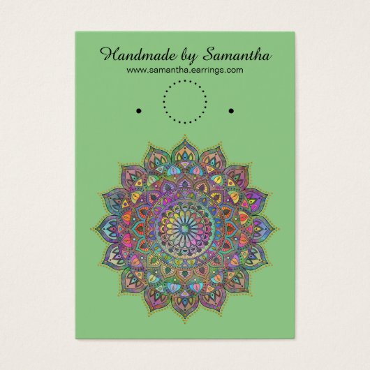 Mandala Inde Style 1 (Devant)