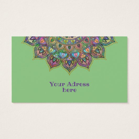 Mandala Inde Style 1 (Dos)