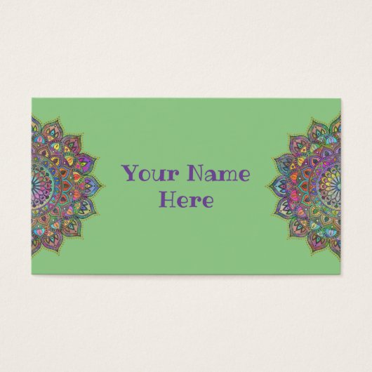 Mandala Inde Style 1 (Devant)