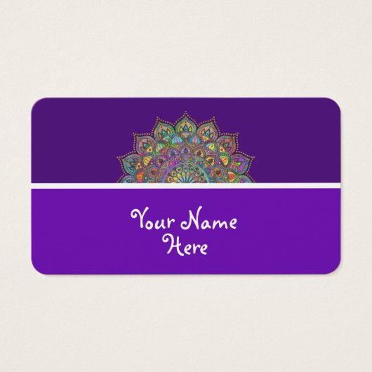 Mandala Inde Style 1 (Devant)