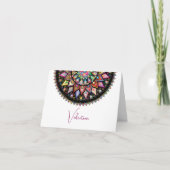 Mandala, India Geïnspireerde Note Kaart (Voorkant)