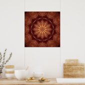 Mandala Indiala Power 2 Poster (Keuken)