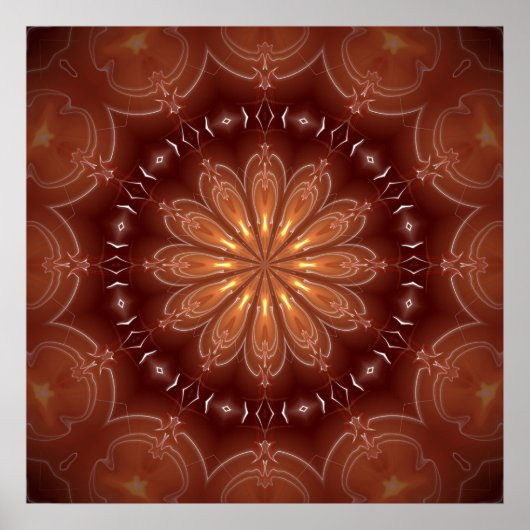 Mandala Indiala Power 2 Poster (Voorkant)