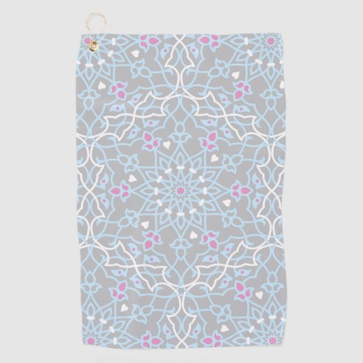 Mandala Inspiration 2 Golfhanddoek (Voorkant)