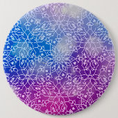 Mandala Inspiration 9 Ronde Button 6,0 Cm (Voorkant)