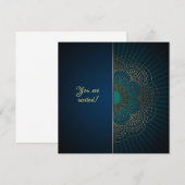Mandala - Invitation, Invitation (Devant / Derrière)