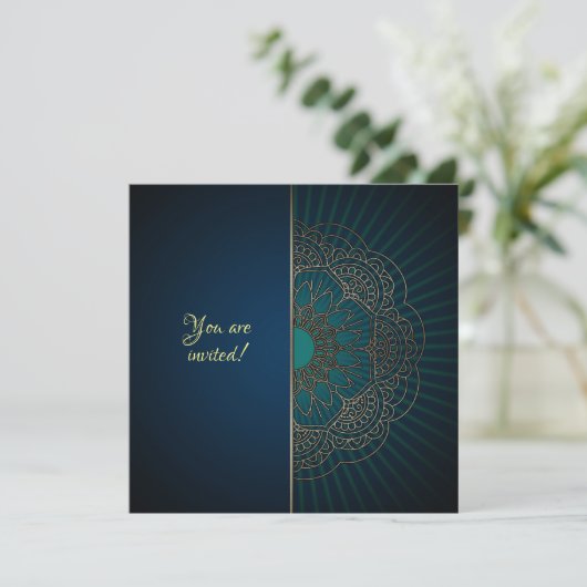 Mandala - Invitation, Invitation (Debout devant)