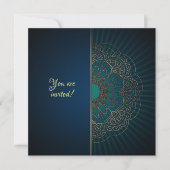 Mandala - Invitation, Invitation (Devant)