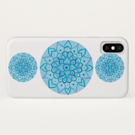 Mandala iPhoneX Hoesje (Achterkant (horizontaal))