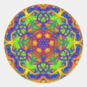 Mandala Joy Ronde Sticker