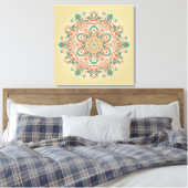 Mandala Kaleidoscop - Toile enroulée (Insitu(Chambre))