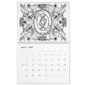 Mandala kalender 2017 (Mar 2027)