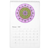 Mandala-Kalender (Zeichnungen) Wandkalender Kalender (Feb 2027)