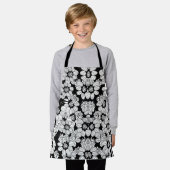 mandala-kalmerende kleurpagina schort (Gedragen)