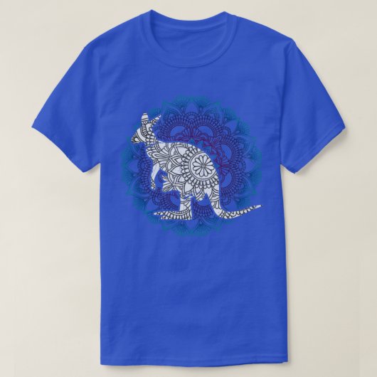 Mandala Kangaroo T-shirt (Design voorkant)