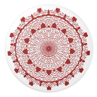 Mandala Kast- en Ladehendels | Handgemaakte Kunst Keramische Knop
