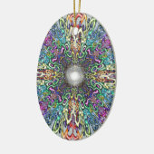 Mandala Keramisch Ornament (Links)