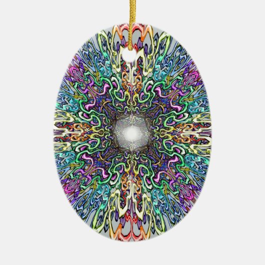Mandala Keramisch Ornament (Voorkant)