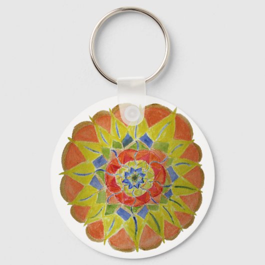 Mandala Key Ring Sleutelhanger (Voorkant)