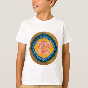 Mandala Kinderen Kleding Fijne Jersey T-shirt, T-shirt